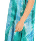 Sakkas Trila Women's Casual Summer Lace Boho Short Sleeve Midi Loose Dress Flowy