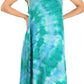 Sakkas Trila Women's Casual Summer Lace Boho Short Sleeve Midi Loose Dress Flowy