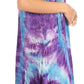 Sakkas Trila Women's Casual Summer Lace Boho Short Sleeve Midi Loose Dress Flowy