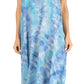 Sakkas Trila Women's Casual Summer Lace Boho Short Sleeve Midi Loose Dress Flowy