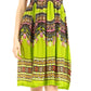 Sakkas Darcia Women's Casual Summer Cocktail Elastic Stretchy Dashiki Print Dress