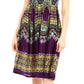 Sakkas Darcia Women's Casual Summer Cocktail Elastic Stretchy Dashiki Print Dress