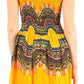 Sakkas Darcia Women's Casual Summer Cocktail Elastic Stretchy Dashiki Print Dress