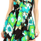 Sakkas Svana Women's V-neck Spaghetti Strap Floral Print Summer Casual Short Dress