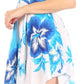Sakkas Svana Women's V-neck Spaghetti Strap Floral Print Summer Casual Short Dress