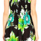 Sakkas Murni Women's Casual Summer Cocktail Elastic Stretchy Floral Print Dress