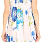 Sakkas Murni Women's Casual Summer Cocktail Elastic Stretchy Floral Print Dress