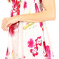 Sakkas Murni Women's Casual Summer Cocktail Elastic Stretchy Floral Print Dress