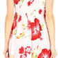 Sakkas Murni Women's Casual Summer Cocktail Elastic Stretchy Floral Print Dress
