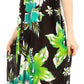 Sakkas Iyabo Women's Sleeveless Casual Summer Floral Print Dress Maxi Long Stretch