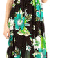 Sakkas Iyabo Women's Sleeveless Casual Summer Floral Print Dress Maxi Long Stretch