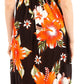 Sakkas Iyabo Women's Sleeveless Casual Summer Floral Print Dress Maxi Long Stretch