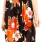 Sakkas Iyabo Women's Sleeveless Casual Summer Floral Print Dress Maxi Long Stretch