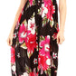 Sakkas Iyabo Women's Sleeveless Casual Summer Floral Print Dress Maxi Long Stretch