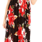 Sakkas Iyabo Women's Sleeveless Casual Summer Floral Print Dress Maxi Long Stretch