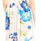 Sakkas Iyabo Women's Sleeveless Casual Summer Floral Print Dress Maxi Long Stretch