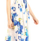 Sakkas Iyabo Women's Sleeveless Casual Summer Floral Print Dress Maxi Long Stretch