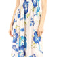 Sakkas Iyabo Women's Sleeveless Casual Summer Floral Print Dress Maxi Long Stretch