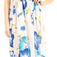Sakkas Iyabo Women's Sleeveless Casual Summer Floral Print Dress Maxi Long Stretch