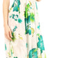 Sakkas Iyabo Women's Sleeveless Casual Summer Floral Print Dress Maxi Long Stretch
