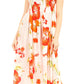 Sakkas Iyabo Women's Sleeveless Casual Summer Floral Print Dress Maxi Long Stretch