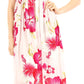 Sakkas Iyabo Women's Sleeveless Casual Summer Floral Print Dress Maxi Long Stretch