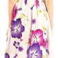 Sakkas Iyabo Women's Sleeveless Casual Summer Floral Print Dress Maxi Long Stretch