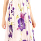 Sakkas Iyabo Women's Sleeveless Casual Summer Floral Print Dress Maxi Long Stretch