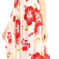 Sakkas Iyabo Women's Sleeveless Casual Summer Floral Print Dress Maxi Long Stretch