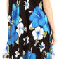 Sakkas Aba Women's Casual Summer Floral Print Sleeveless Loose Dress Cover-up
