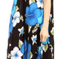Sakkas Aba Women's Casual Summer Floral Print Sleeveless Loose Dress Cover-up