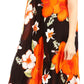 Sakkas Aba Women's Casual Summer Floral Print Sleeveless Loose Dress Cover-up