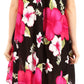 Sakkas Aba Women's Casual Summer Floral Print Sleeveless Loose Dress Cover-up
