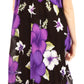 Sakkas Aba Women's Casual Summer Floral Print Sleeveless Loose Dress Cover-up