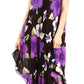 Sakkas Aba Women's Casual Summer Floral Print Sleeveless Loose Dress Cover-up