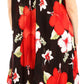 Sakkas Aba Women's Casual Summer Floral Print Sleeveless Loose Dress Cover-up