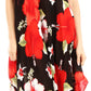 Sakkas Aba Women's Casual Summer Floral Print Sleeveless Loose Dress Cover-up