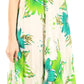 Sakkas Aba Women's Casual Summer Floral Print Sleeveless Loose Dress Cover-up