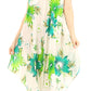 Sakkas Aba Women's Casual Summer Floral Print Sleeveless Loose Dress Cover-up