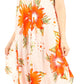 Sakkas Aba Women's Casual Summer Floral Print Sleeveless Loose Dress Cover-up