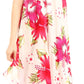 Sakkas Aba Women's Casual Summer Floral Print Sleeveless Loose Dress Cover-up