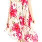 Sakkas Aba Women's Casual Summer Floral Print Sleeveless Loose Dress Cover-up
