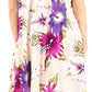 Sakkas Aba Women's Casual Summer Floral Print Sleeveless Loose Dress Cover-up