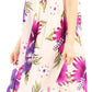 Sakkas Aba Women's Casual Summer Floral Print Sleeveless Loose Dress Cover-up