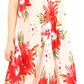 Sakkas Aba Women's Casual Summer Floral Print Sleeveless Loose Dress Cover-up