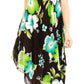 Sakkas Clara Women's Casual Summer Sleeveless Sundress Loose Floral Print Dress