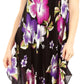 Sakkas Clara Women's Casual Summer Sleeveless Sundress Loose Floral Print Dress