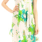 Sakkas Clara Women's Casual Summer Sleeveless Sundress Loose Floral Print Dress