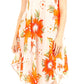 Sakkas Clara Women's Casual Summer Sleeveless Sundress Loose Floral Print Dress