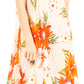 Sakkas Clara Women's Casual Summer Sleeveless Sundress Loose Floral Print Dress